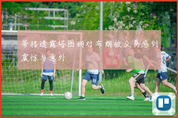 蒂格透露塔图姆对布朗被交易感到震惊与意外